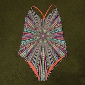 Xhilaration One Piece Swimsuit ~ NWOT